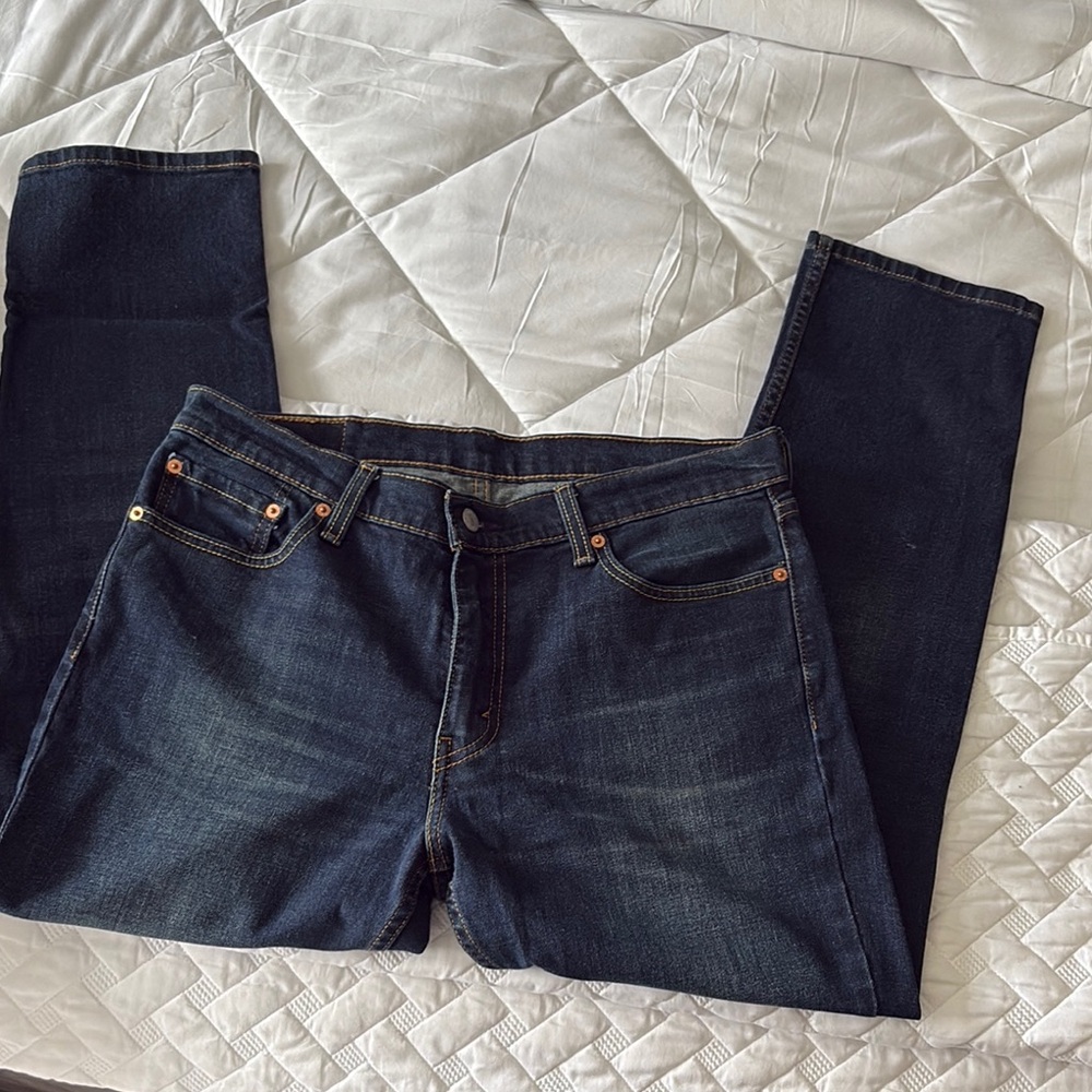 đź’™Levi's 511 Blue Straight Jeans Classic Style - Picture 4 of 4